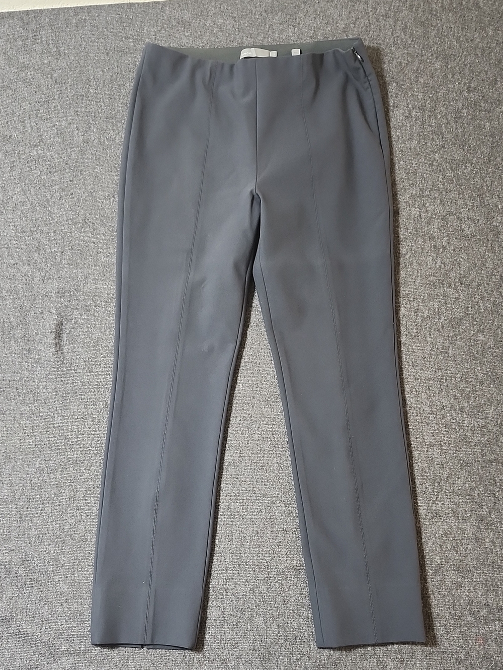 Vince Bobbi Stitch Front Seam Ponte Legging Pants Grey Sz M (EUC)